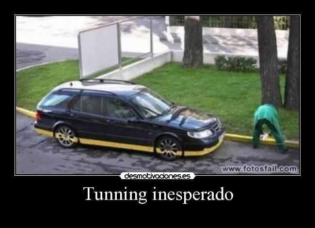 Tunning inesperado - 