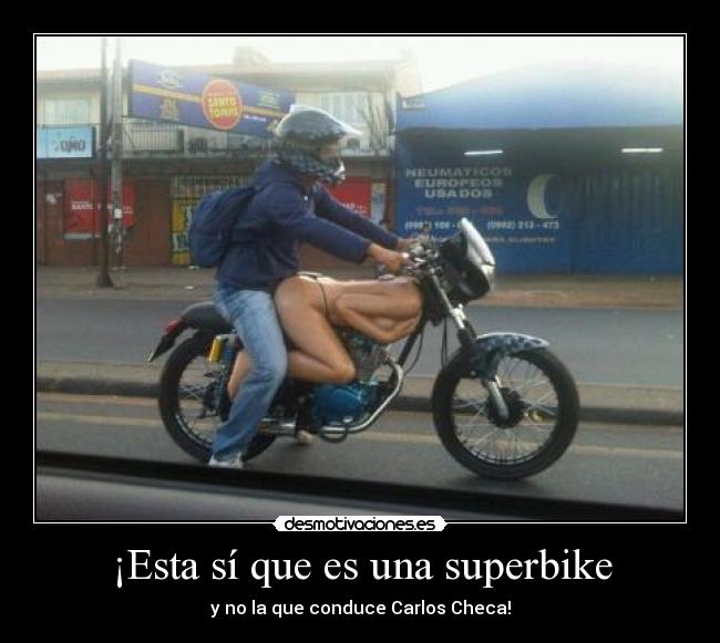 ¡Esta sí que es una superbike - 