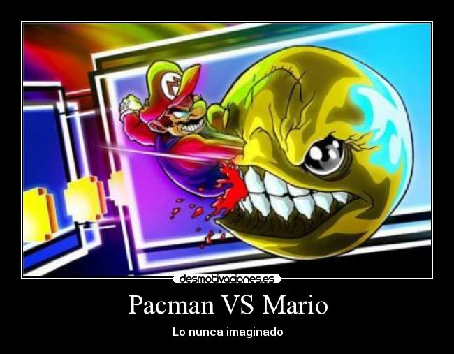 Pacman VS Mario - 