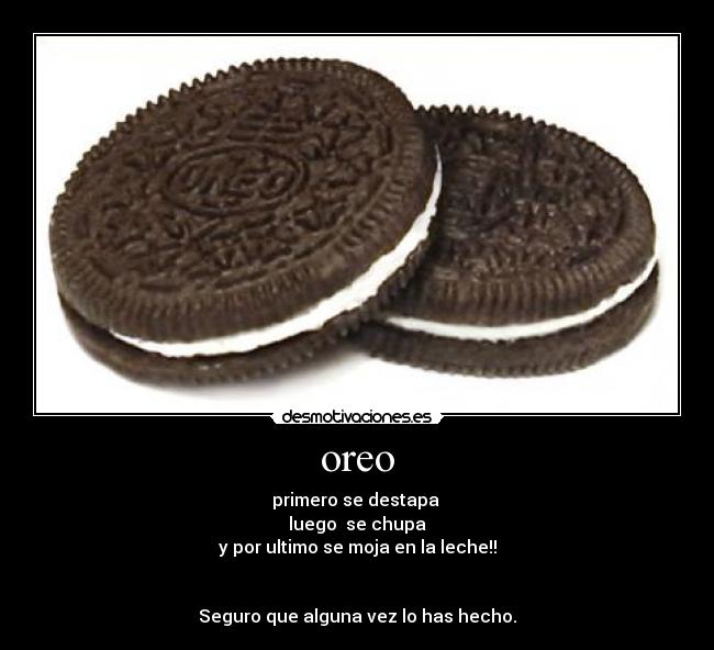 oreo -