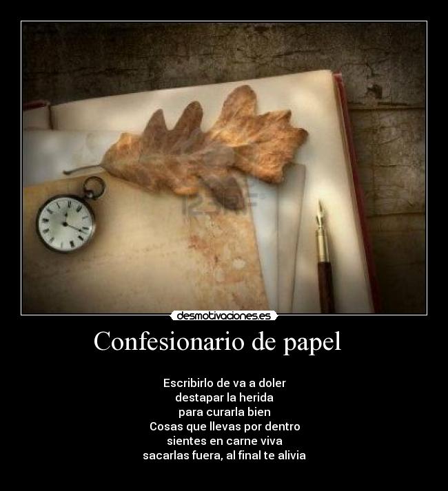 carteles confesionario desmotivaciones