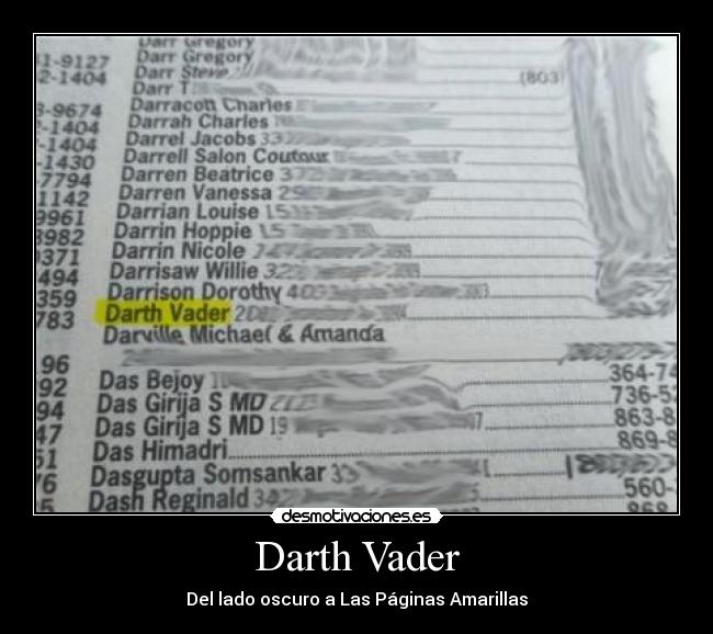 carteles darth vader desmotivaciones