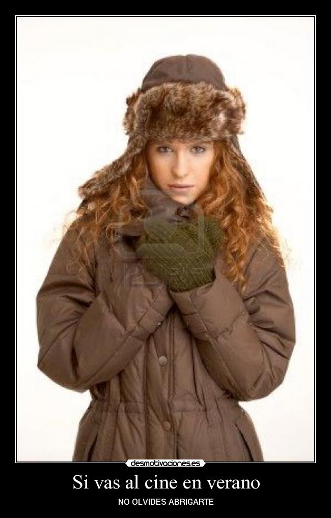 Si vas al cine en verano -