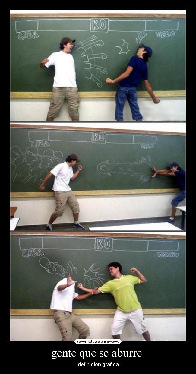 gente que se aburre  - 