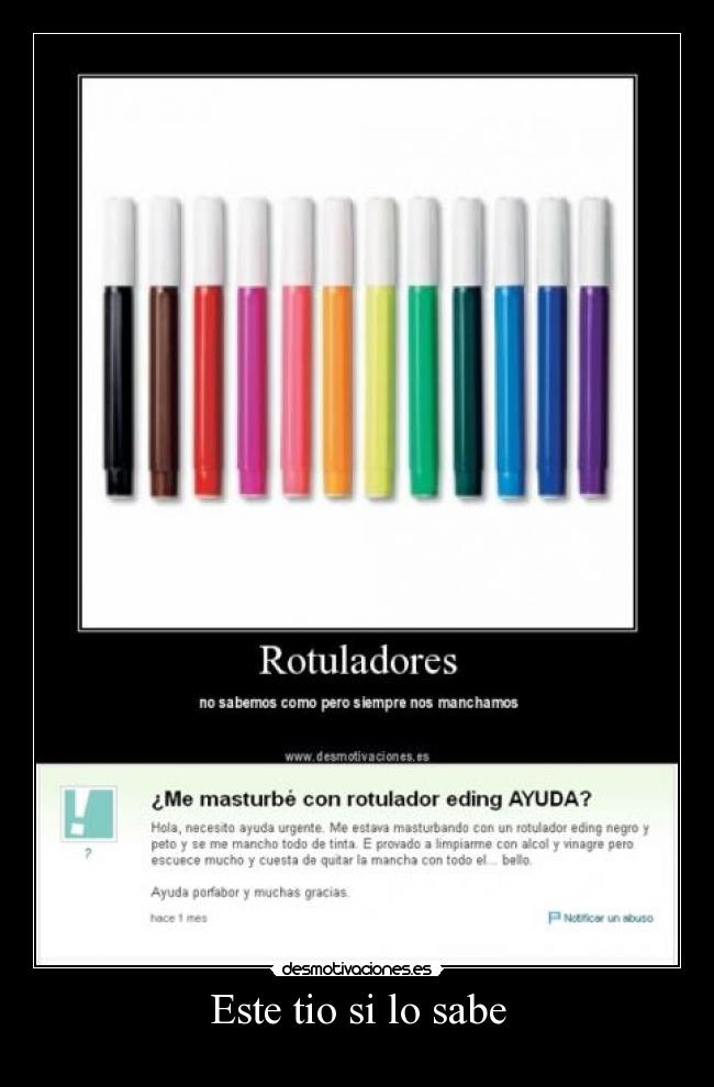 Este tio si lo sabe - 