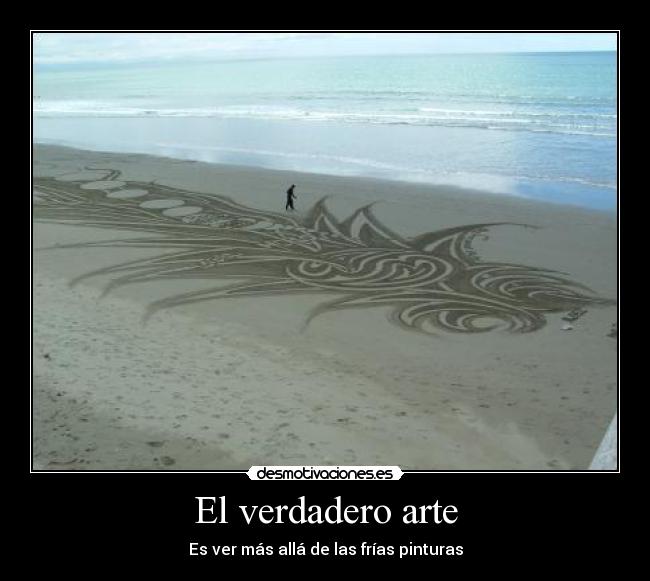 El verdadero arte -