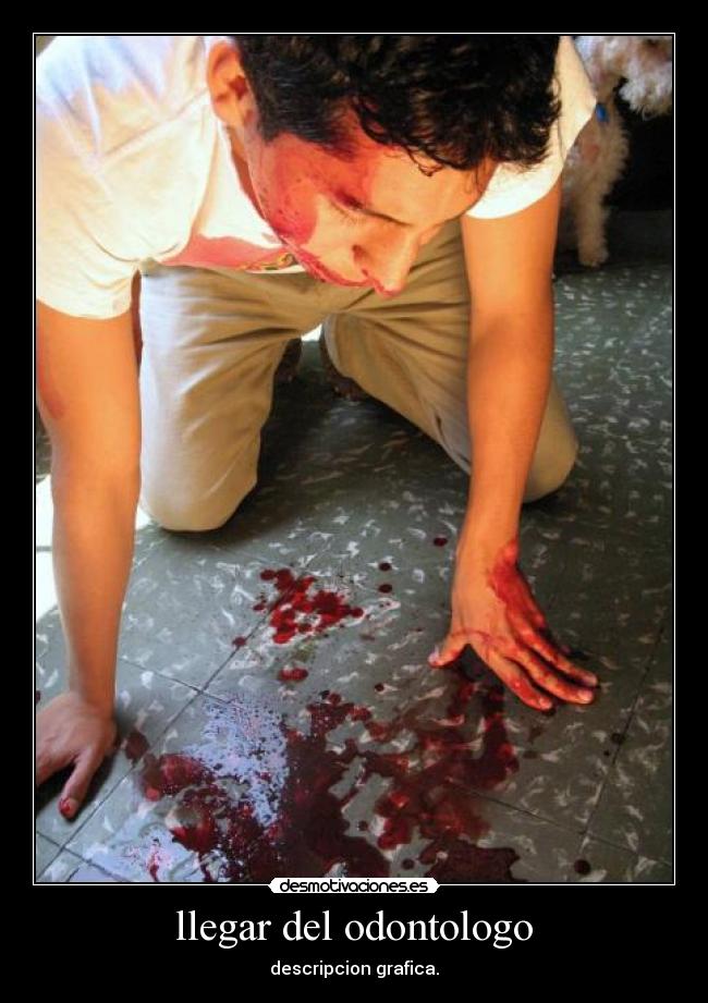 llegar del odontologo -