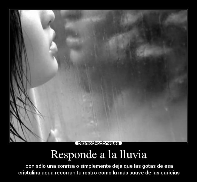 Responde a la lluvia - 
