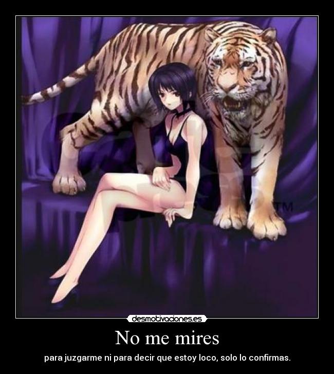 No me mires -