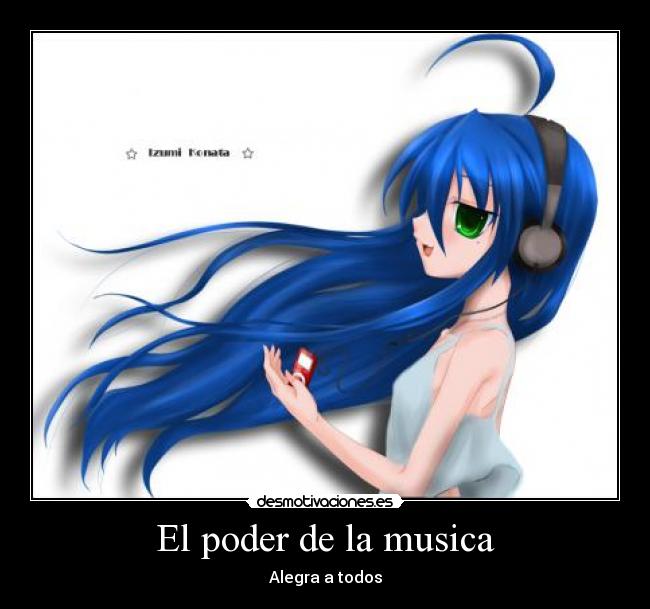 El poder de la musica -