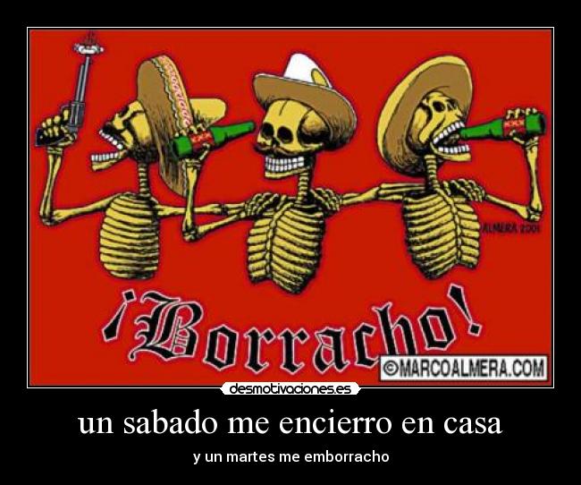 un sabado me encierro en casa - 