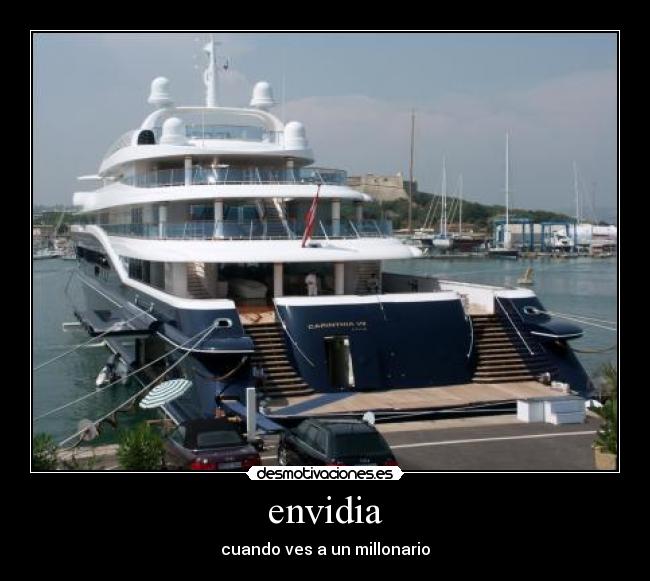 envidia - cuando ves a un millonario