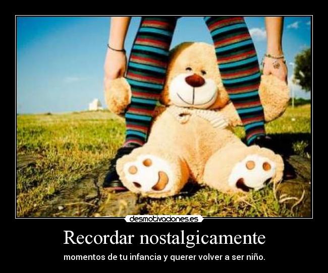 Recordar nostalgicamente - 