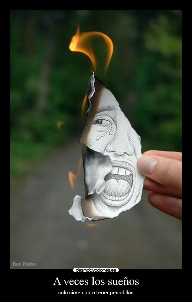 carteles pesadillas desmotivaciones