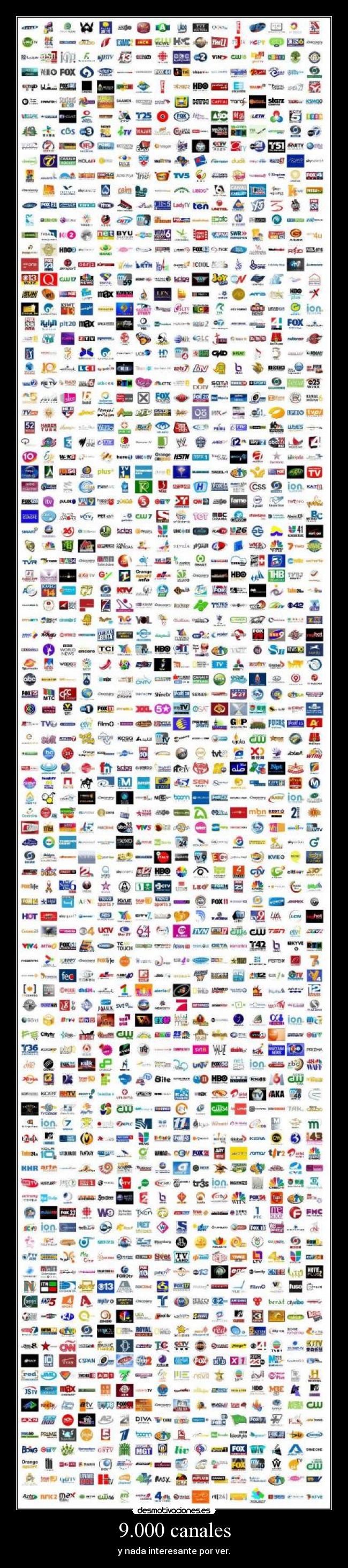 carteles canales desmotivaciones