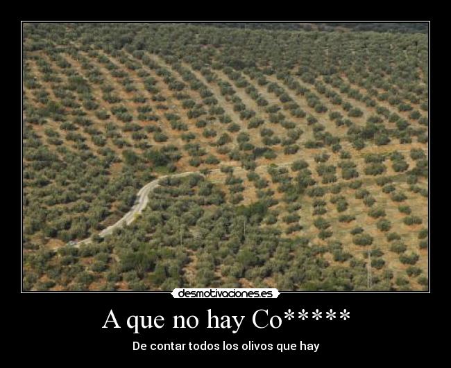 A que no hay Co***** -