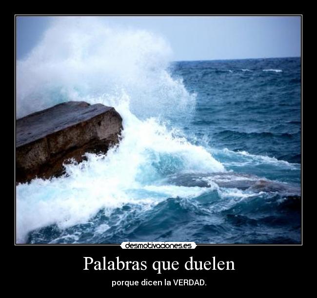 Palabras que duelen - 