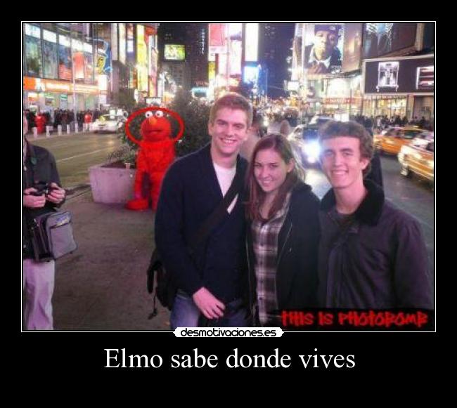 Elmo sabe donde vives - 