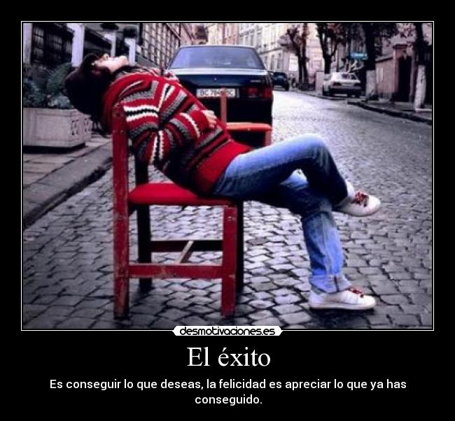 El éxito -
