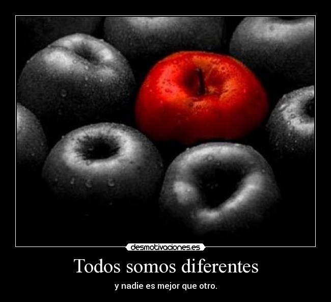 Todos somos diferentes - 