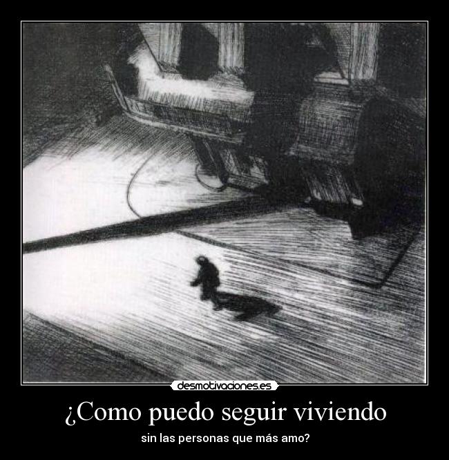 ¿Como puedo seguir viviendo -