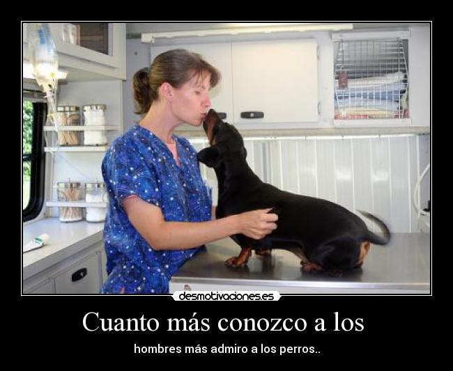 Cuanto más conozco a los -