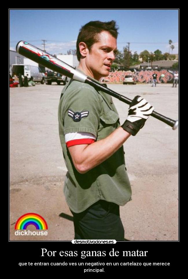 Por esas ganas de matar - 