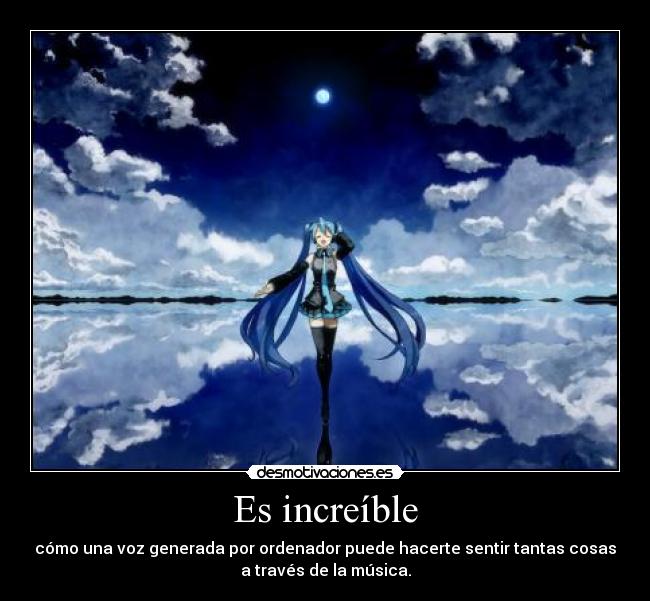 carteles vocaloid hatsune miku musica desmotivaciones