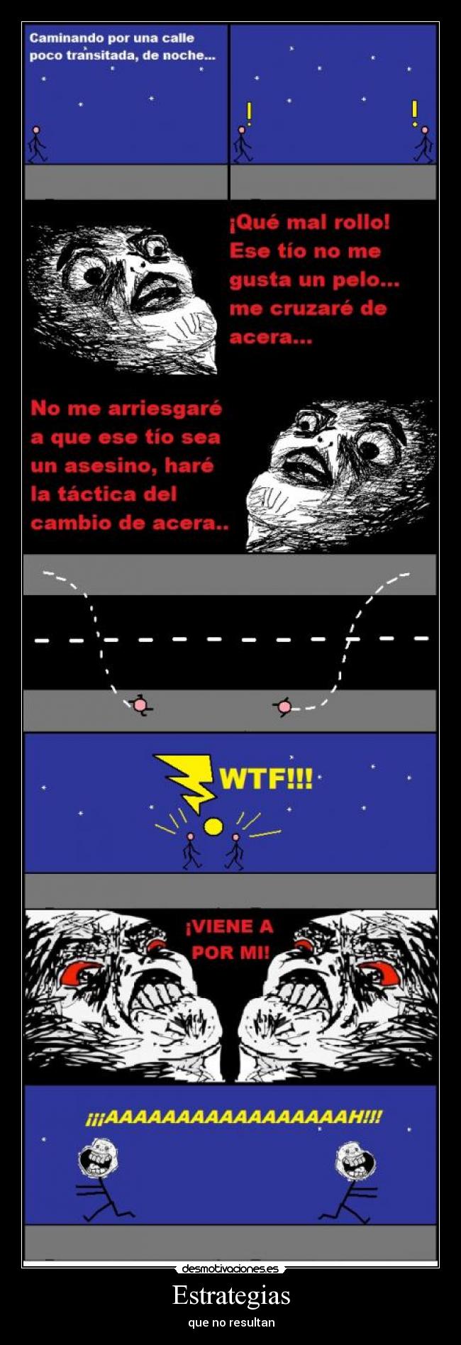 Estrategias - que no resultan