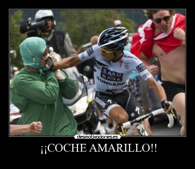 ¡¡COCHE AMARILLO!! -