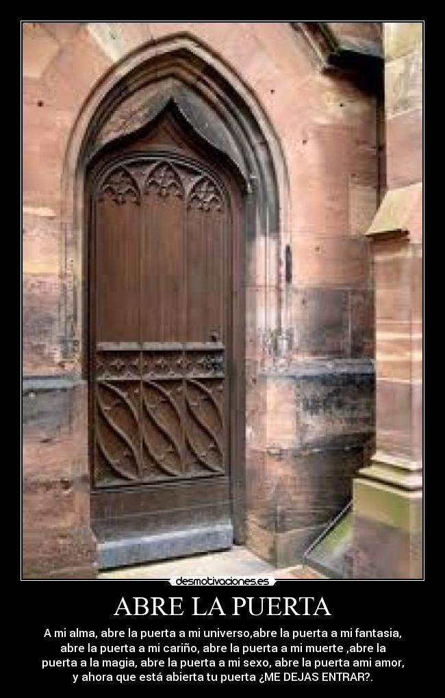 ABRE LA PUERTA - 