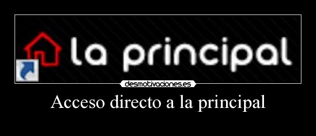 Acceso directo a la principal - 