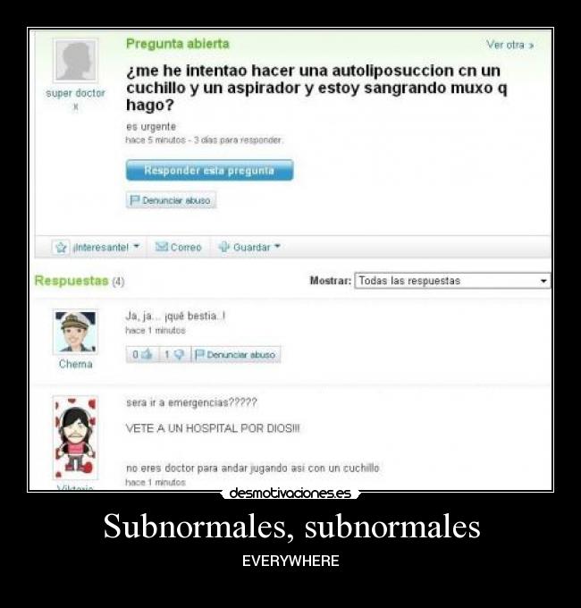 carteles subnromal everywhere teletubies trolls desmotivaciones