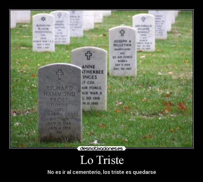 carteles triste cementerio los triste quedarse desmotivaciones
