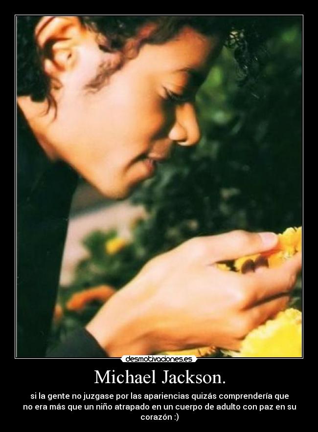 Michael Jackson. -