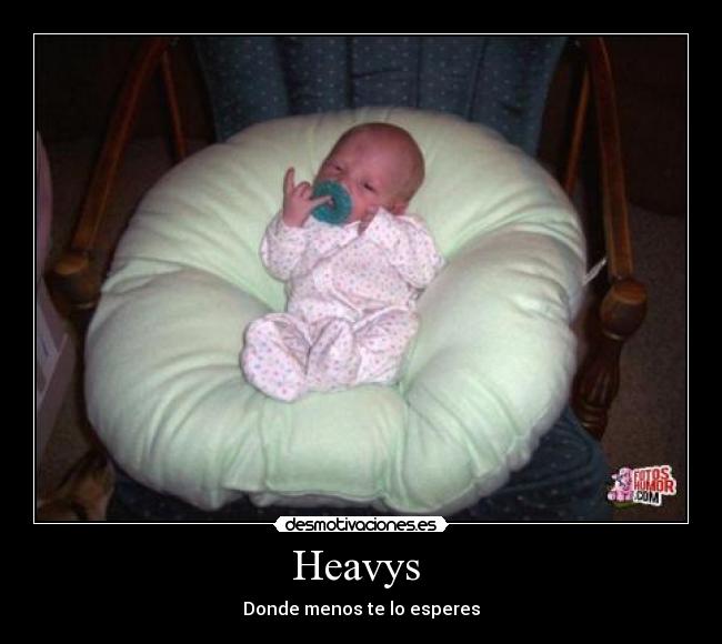 Heavys - Donde menos te lo esperes