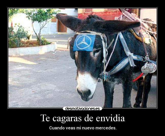 Te cagaras de envidia - Cuando veas mi nuevo mercedes.