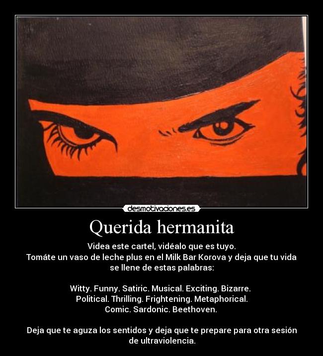 Querida hermanita - 