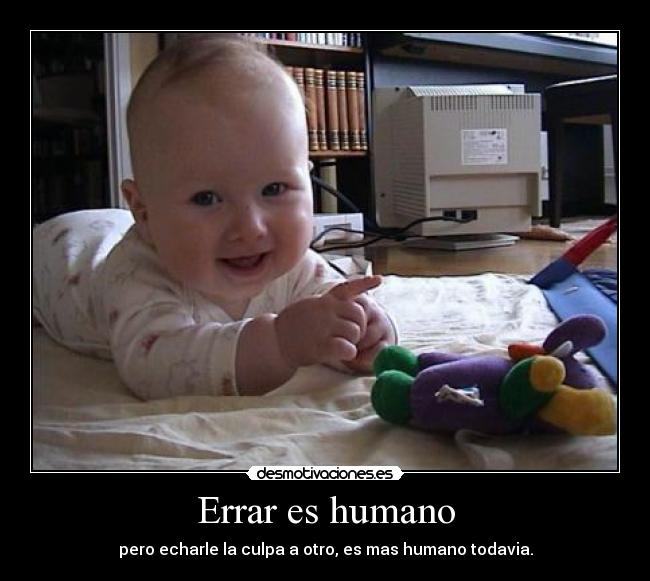 Errar es humano - 
