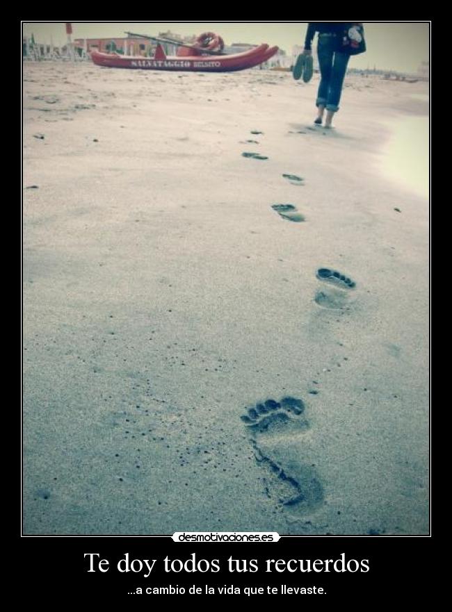 Te doy todos tus recuerdos - 