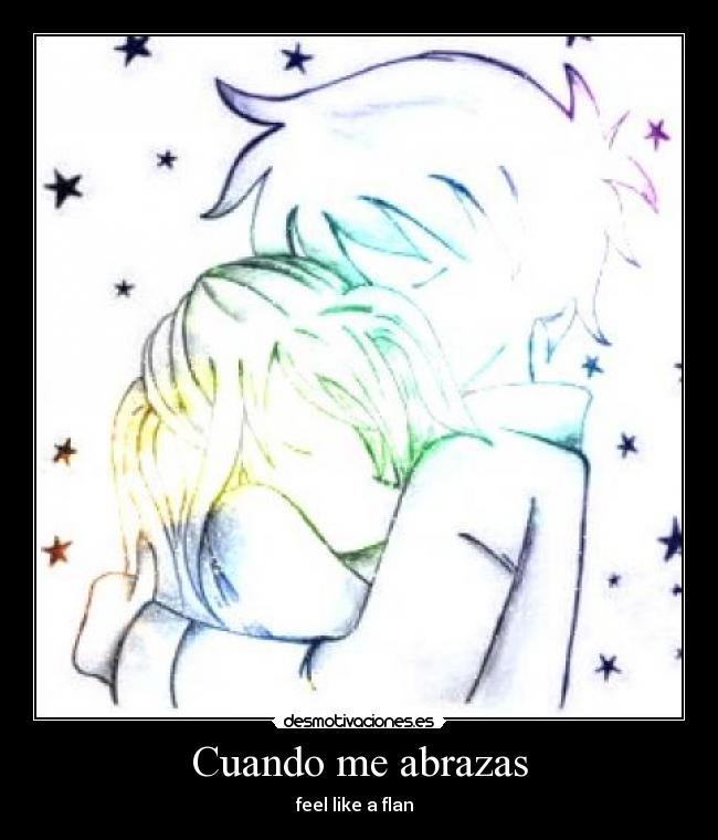 Cuando me abrazas -