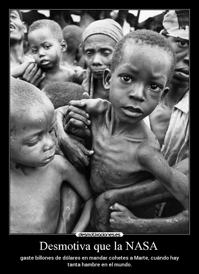 Desmotiva que la NASA -