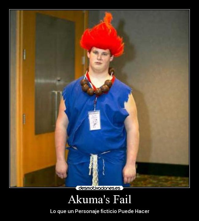 Akumas Fail - Lo que un Personaje ficticio Puede Hacer