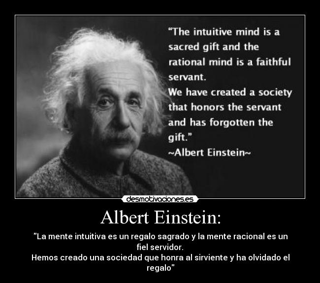 Albert Einstein: -