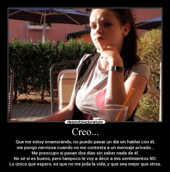 Creo... -