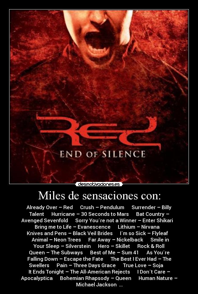 Miles de sensaciones con: -