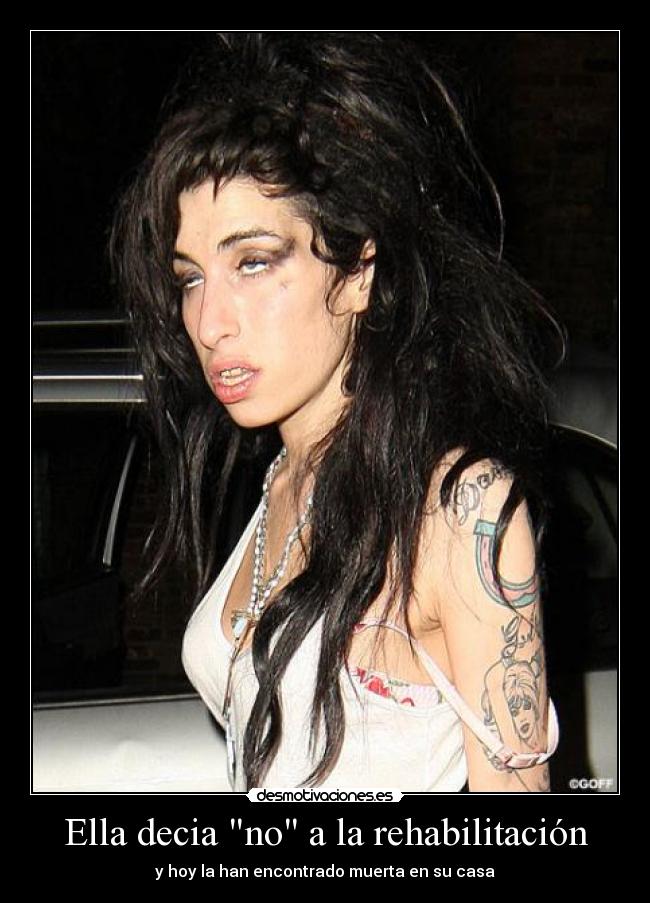 Ella decia no a la rehabilitación -