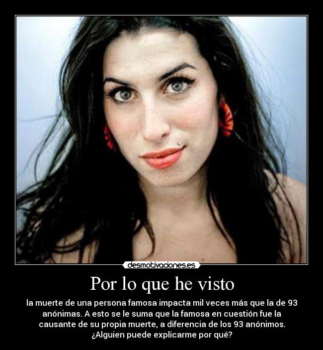 Por lo que he visto -