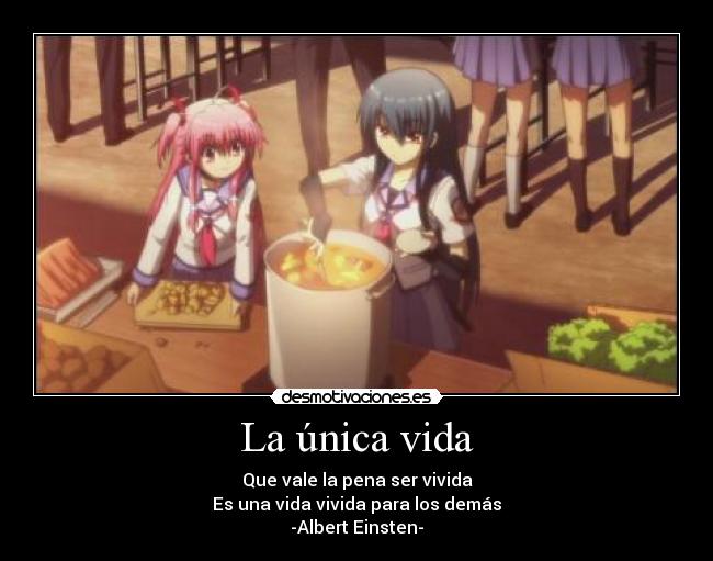 carteles vida angel beats manga anime yiwasawa guitarra albert einsten idiota musica cola desmotivacione tenshi desmotivaciones