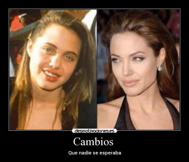 carteles angelina jolie cambios nadie desmotivaciones